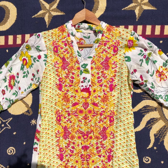 Sunny Botanical Kurti M - Picture 5 of 7